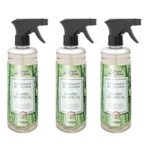 Kit 3 Odorizadores De Tecido E Roupas 500ml Aroma Tropical Kit 3 Odorizadores De Tecido E Roupas 500ml Aroma Tropical
