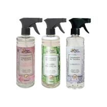 Kit 3 Odorizadores De Tecido E Roupas 500ml Aroma Tropical