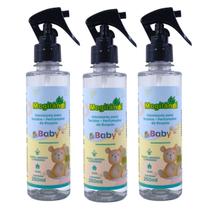 Kit 3 Odorizante Cheirinho Para Tecidos Baby Mogilândi 250ml