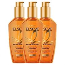 Kit 3 Óleo Capilar Elseve Extraordinário 100ml Cada Kit 3 Óleo Capilar Elseve Extraordinário 100ml Cada