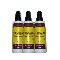 Kit 3 Óleo Capilar Sillitan Redutor de Volume 120 ML Bio Extratus