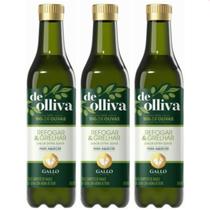 Kit 3 Óleo Composto Gallo Tipo Único Refogar e Grelhar 500ml