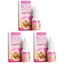 Kit 3 Óleo Corporal De Rosa Mosqueta 100% Puro 10Ml - Epilê Kit 3 Óleo Corporal De Rosa Mosqueta 100% Puro 10Ml - Epilê