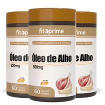 Kit 3 Óleo de Alho 500mg 60 cápsulas Fitoprime