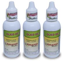 Kit 3 Oleo De Avestruz Amazon Struthio - 35ml