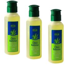 Kit 3 Óleo De Babosa Cabelos Danificados 120Ml - Pepilon
