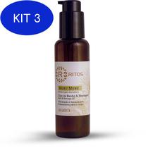 Kit 3 Óleo De Banho E Massagem Muru Muru 120 Ml - Ritos