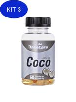 Kit 3 Oleo de coco 1000 mg