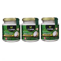 Kit 3 Óleo de Coco Extravirgem Copra 200ml