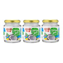 Kit 3 Óleo de Coco Extravirgem Copra Coco Show 200ml