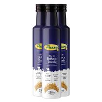 Kit 3 Óleo De Linhaça Dourada Extra Virgem Pze 250Ml