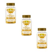 Kit 3 Óleo de Prímula 500mg 60 Cápsulas Suplemento Chamel