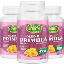 Kit 3 Óleo de Prímula Unilife 120 Cápsulas Kit 3 Óleo de Prímula Unilife 120 Cápsulas