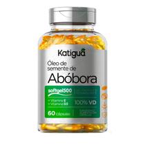 Kit 3 Oleo De Semente Abobora + Vitamina 500MG 60CAPS - Katiguá