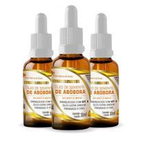 Kit 3 Óleo de Semente de Abóbora Enriquecido com Vitamina E Gotas 30ml Flora Nativa