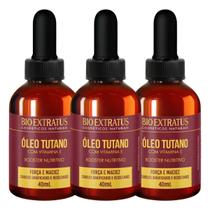 Kit 3 Óleo de Tutano Tratamento Profundo 40ML Bio Extratus Kit 3 Óleo de Tutano Tratamento Profundo 40ML Bio Extratus