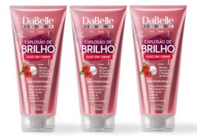 Kit 3 Óleo em Creme Explosão de Brilho 190ml - Da belle