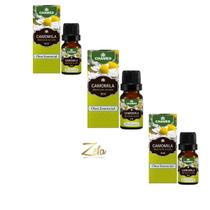 Kit 3 Óleo Essenciais Camomila Alemã 100% Puro 5ml - Chamed