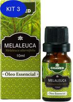 Kit 3 Óleo Essencial de Melaleuca alternifolia Tea Tree 10ml Puro