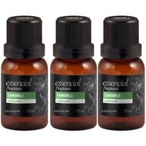 Kit 3 Óleo Essencial Natural Para Difusor Camomila Calmante