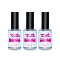 Kit 3 Óleo Hidratante Revitalizador Fortalecedor Regenerador de Cutícula Unhas Aspecto Brilhoso e Saudável 10ml, Arte Sedução Kit 3 Óleo Hidratante Revitalizador Fortalecedor Regenerador de Cutícula Unhas Aspecto Brilhoso e Saudável 10ml, Arte Sedução