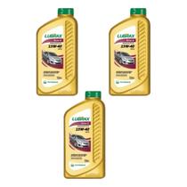 Kit 3 Óleo Motor 15W40 Semi-Sintético Lubrax SL 1L