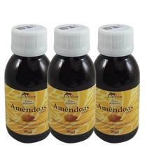 Kit 3 Óleo Natural De Amêndoas Doces 60Ml - Delfino