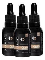 Kit 3 Óleo para Barba Hidratante Element 30ml Kit 3 Óleo para Barba Hidratante Element 30ml