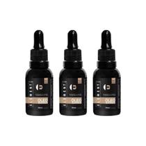 Kit 3 Óleo Para Barba Hidratante Profissional 30ml Element