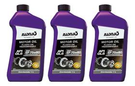 Kit 3 Óleo Para Transmissão Manual Radnaq 75w80 Gl5 Kit 3 Óleo Para Transmissão Manual Radnaq 75w80 Gl5