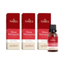 Kit 3 Óleo Rosa de Mosqueta 3x30ml Gabea Sabor:Sem sabor Kit 3 Óleo Rosa de Mosqueta 3x30ml Gabea Sabor:Sem sabor