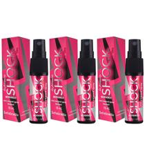 Kit 3 Óleo Spray Shock Plus morango Sofisticatto 15ml Produto:Spray Kit 3 Óleo Spray Shock Plus morango Sofisticatto 15ml Produto:Spray