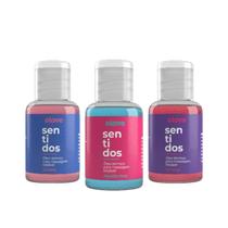 Kit 3 Óleos Beijáveis para Massagem Hot Sabores 30ml