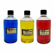 Kit 3 Óleos De Unção Bálsamo/Mirra/Acácia -500ml