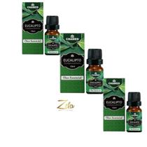 Kit 3 Óleos Essenciais Eucalipto 100% Puro 10ml - Chamed Kit 3 Óleos Essenciais Eucalipto 100% Puro 10ml - Chamed