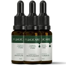 Kit 3 Óleos Essenciais Pronto para Fungos Pé Unhas 20ml Fungicare Kit 3 Óleos Essenciais Pronto para Fungos Pé Unhas 20ml Fungicare