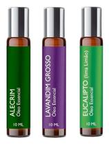 Kit 3 Óleos Essenciais Roll On 10ml Kit 3 Óleos Essenciais Roll On 10ml