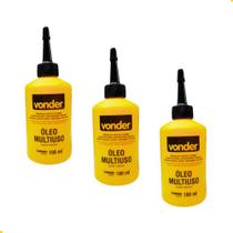 Kit 3 Oléos Lubrificante Multiuso para Máquina de Pintura Vonder 100ml Kit 3 Oléos Lubrificante Multiuso para Máquina de Pintura Vonder 100ml