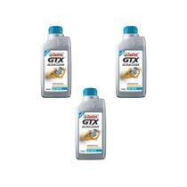Kit 3 Óleos Motor 15W40 Castrol GTX Ultraclean Semissintético 1L
