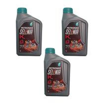 Kit 3 Óleos Motor 15W40 Semissintético Selenia API SL 1 Litro