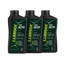 Kit 3 Óleos Motor 5W30 Sintético Lubrax Valora SP API SP 1 Litro