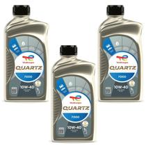 Kit 3 Óleos Semi Sintético 10W-40 Quartz 7000 ACEA A3/B4 e API SN TotalEnergies Kit 3 Óleos Semi Sintético 10W-40 Quartz 7000 ACEA A3/B4 e API SN TotalEnergies