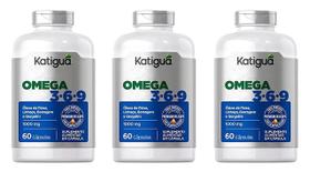 Kit 3 Ômega 3-6-9 60 Capsulas Katigua Kit 3 Ômega 3-6-9 60 Capsulas Katigua