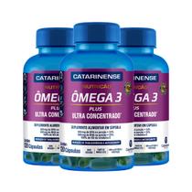 Kit 3 Ômega 3 Concentrado Catarinense 120 capsulas