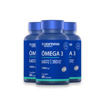 Kit 3 Ômega 3 EPA 540mg DHA 360mg Catarinense 60 cápsulas