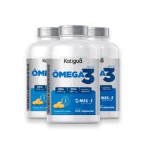 Kit 3 Ômega 3 MEG-3 Katiguá 632mg 240 Cápsulas Kit 3 Ômega 3 MEG-3 Katiguá 632mg 240 Cápsulas