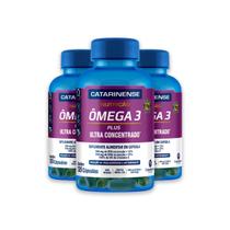 Kit 3 Ômega 3 Plus Ultra Concentrado Catarinense 120 Cápsulas Kit 3 Ômega 3 Plus Ultra Concentrado Catarinense 120 Cápsulas