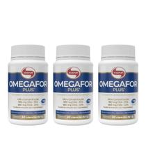Kit 3 omegafor plus de 60 capsulas - VitaFor