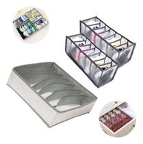 Kit 3 Organizador Colmeia Sutia Calcinha Gravata Cueca 7 Div