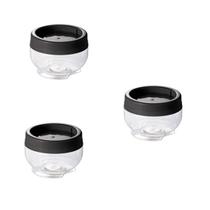 Kit 3 Organizador de Alimentos Gire e Trave Empilhável 155ML